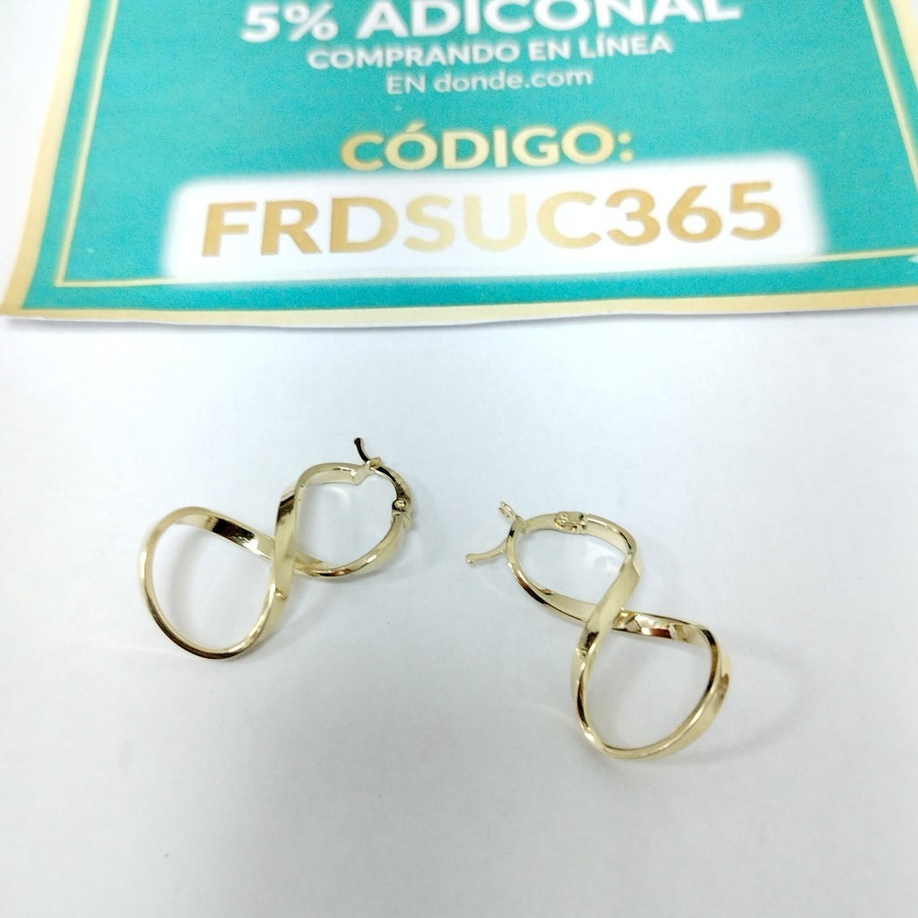 ARRACADAS ORO 14K 2.7 (NUEVO)