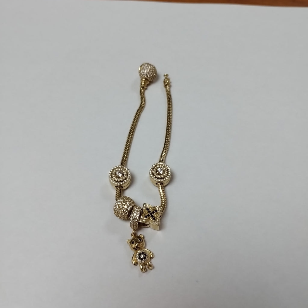 PULSERA CHARM ORO 14K 16.7 (NUEVO)