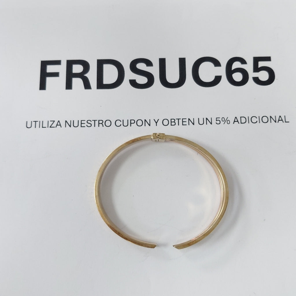 BRAZALETE ORO, ORO COMBINADO 8 K 6.1 GRMS (SEMINUEVO)
