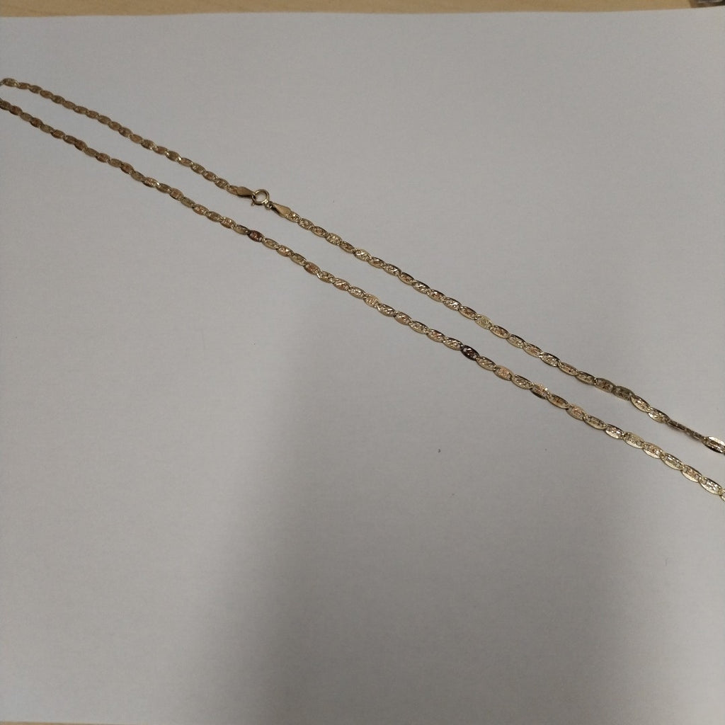 CADENA ORO PLATINO 14 K 4,90 GRMS (SEMINUEVO)