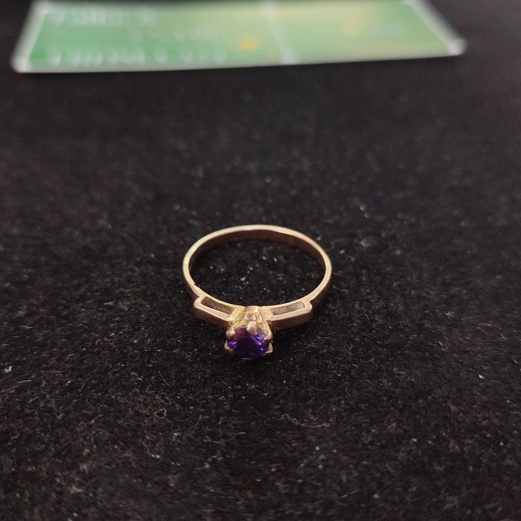 ANILLITO, SOLITARIO ORO 8 K 1.8 GRMS (SEMINUEVO)