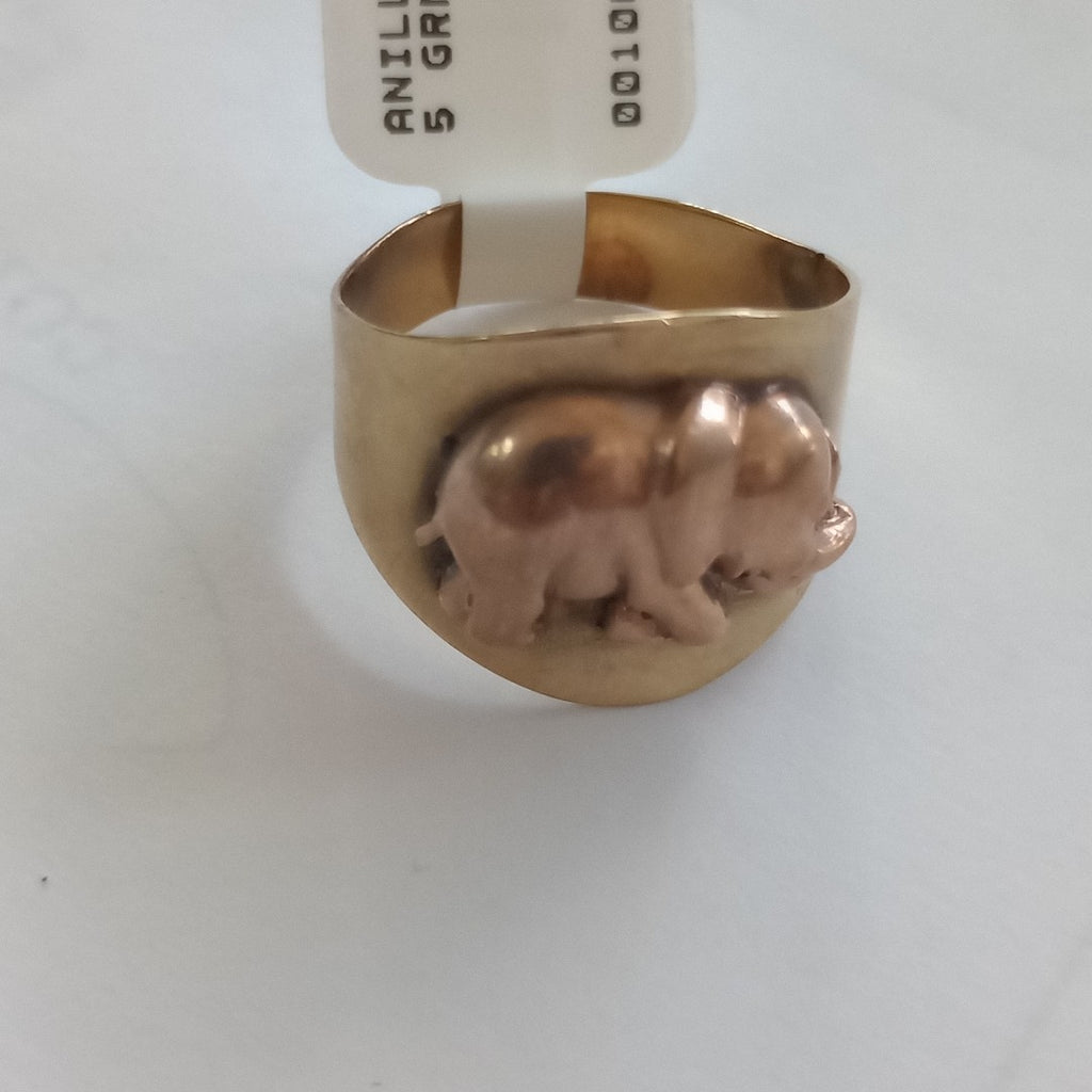 ANILLO ORO 10 K 4.5 GRMS (SEMINUEVO)