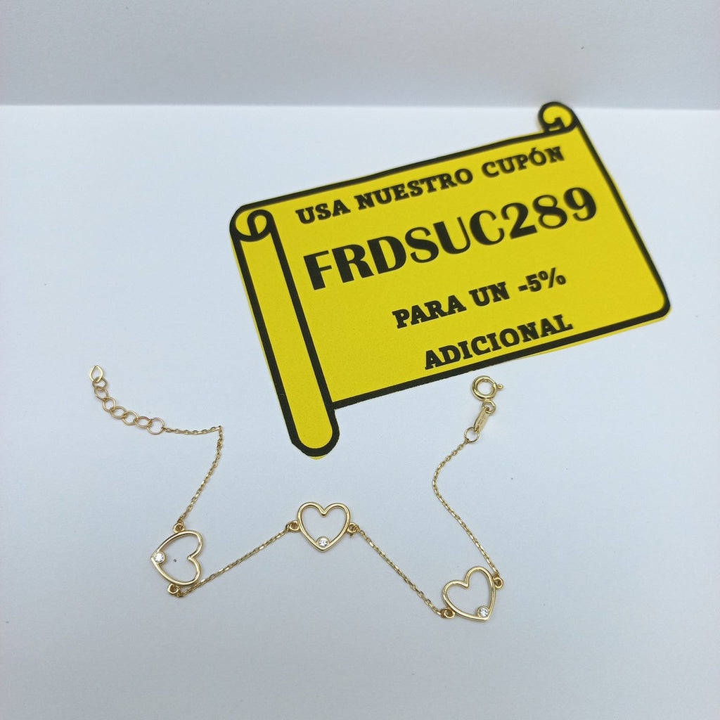 PULSERAS DAMA ORO 14K 1.5 (NUEVO)