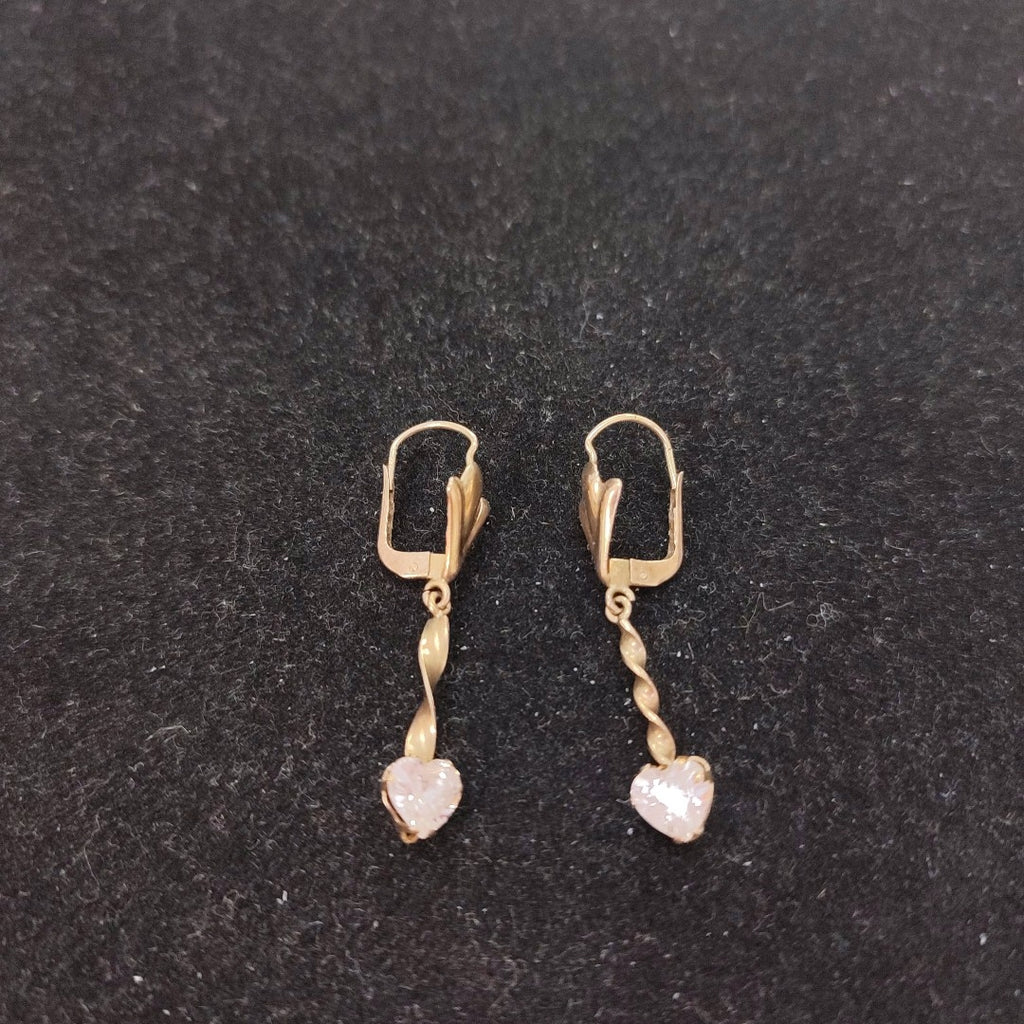 ARETES PAR ORO 8 K 2 GRMS (SEMINUEVO)