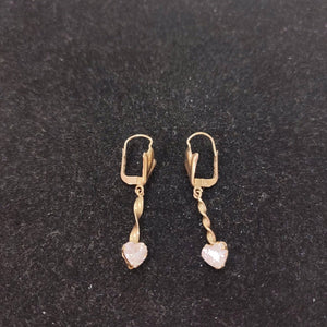 ARETES PAR ORO 8 K 2 GRMS (SEMINUEVO)