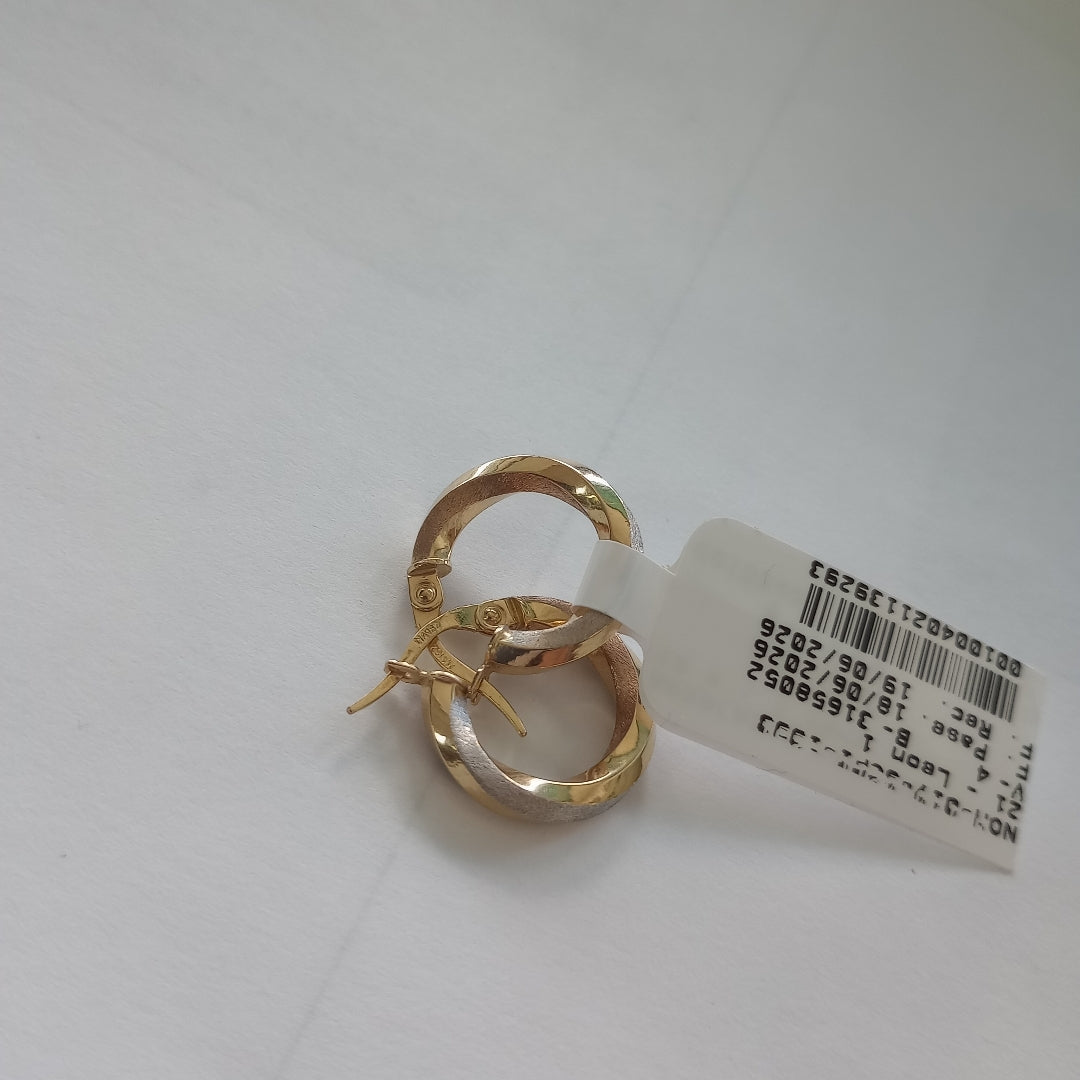ARRACADAS PAR ORO 10 K 1.1 GRMS (SEMINUEVO)