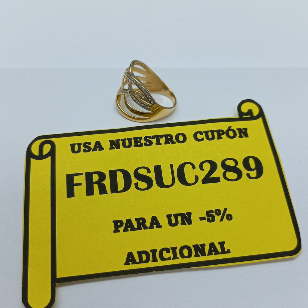 ANILLOS DAMA ORO 14K 3.5 (NUEVO)