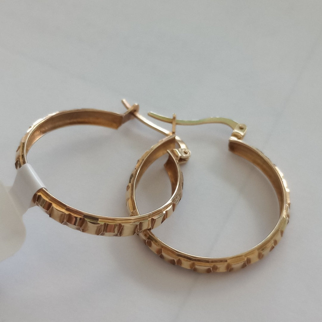 ARRACADAS PAR ORO 10 K 2 GRMS (SEMINUEVO)