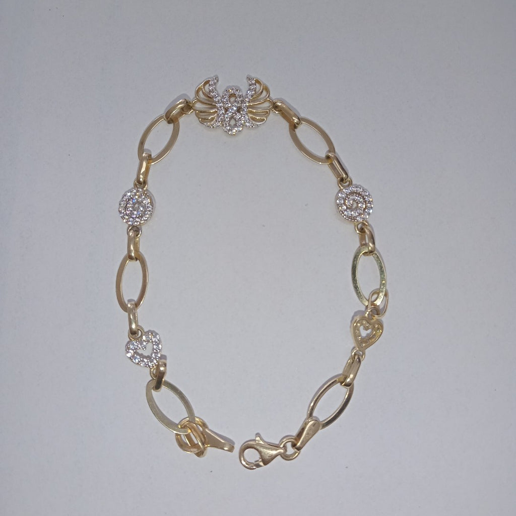PULSERA ORO 14 K 4.5 GRMS (SEMINUEVO)