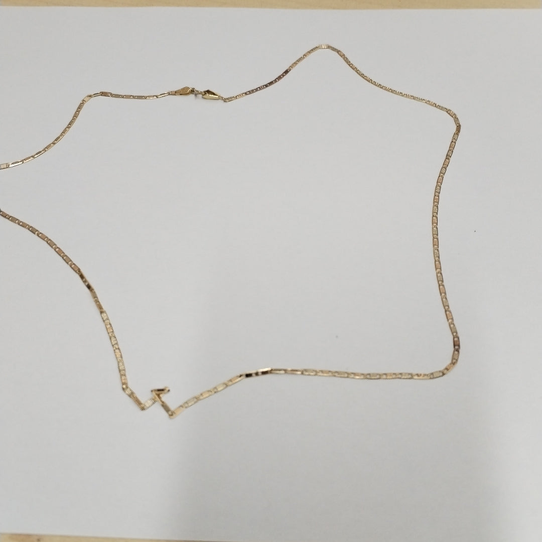 CADENA ORO, ORO COMBINADO 14 K 3.7 GRMS (SEMINUEVO)