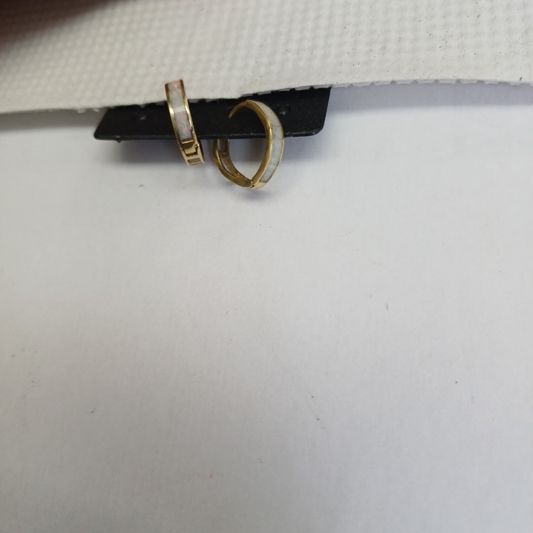 ARRACADAS PAR ORO 10 K 1.5 GRMS (SEMINUEVO)