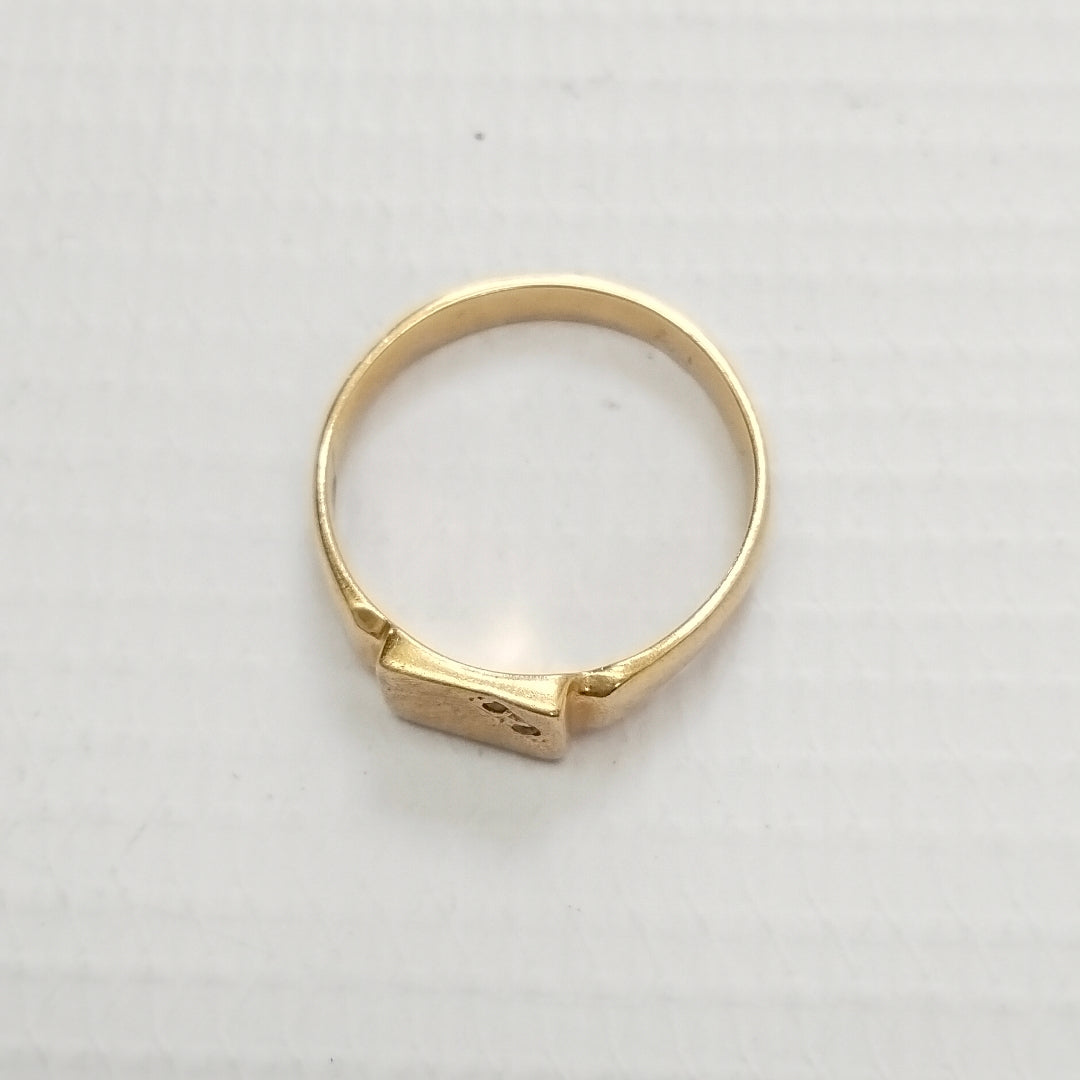 ANILLO ORO 14 K 3,90 GRMS (SEMINUEVO)