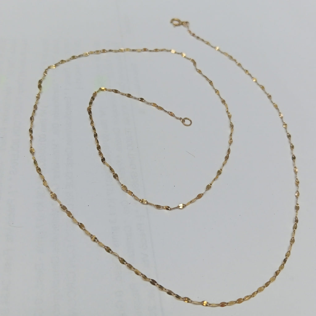 CADENA ORO 10 K 0.7 GRMS (SEMINUEVO)