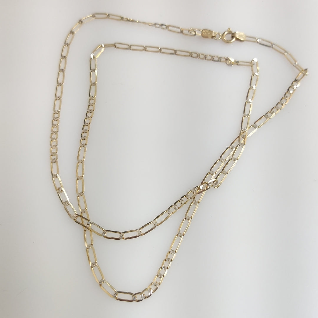 CADENA ORO 14 K 3.6 GRMS (SEMINUEVO)