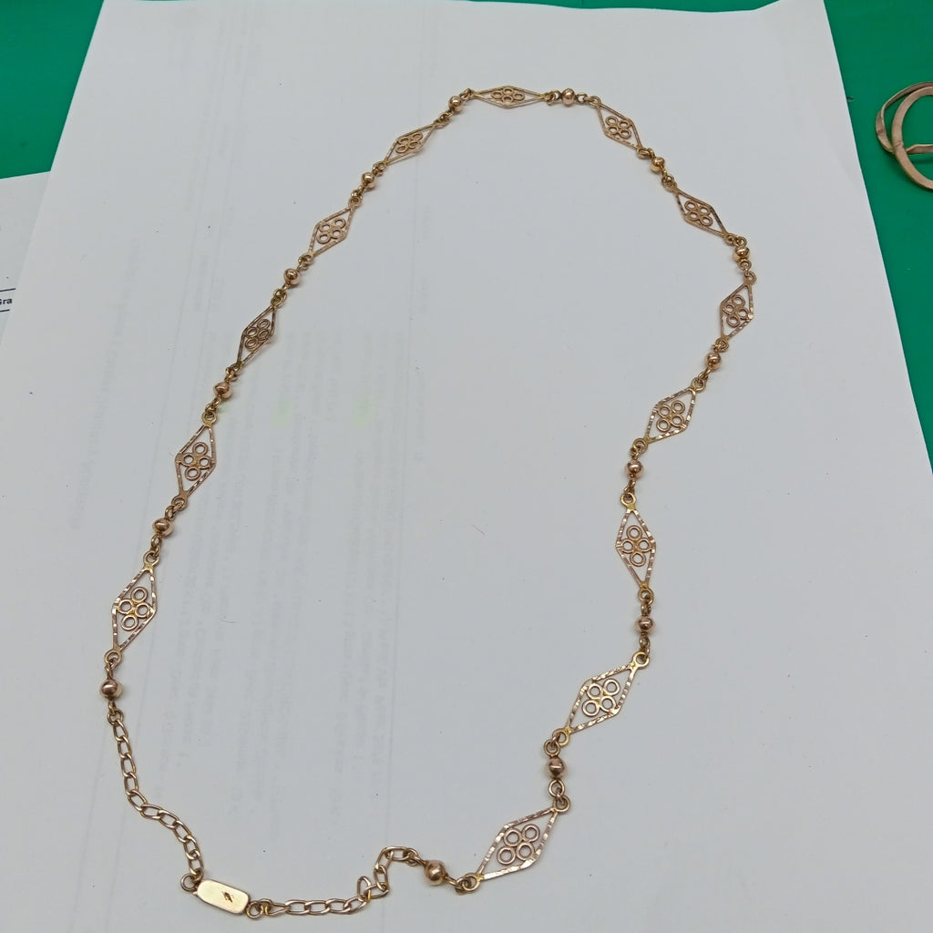 CADENA ORO 8 K 12.4 GRMS (SEMINUEVO)