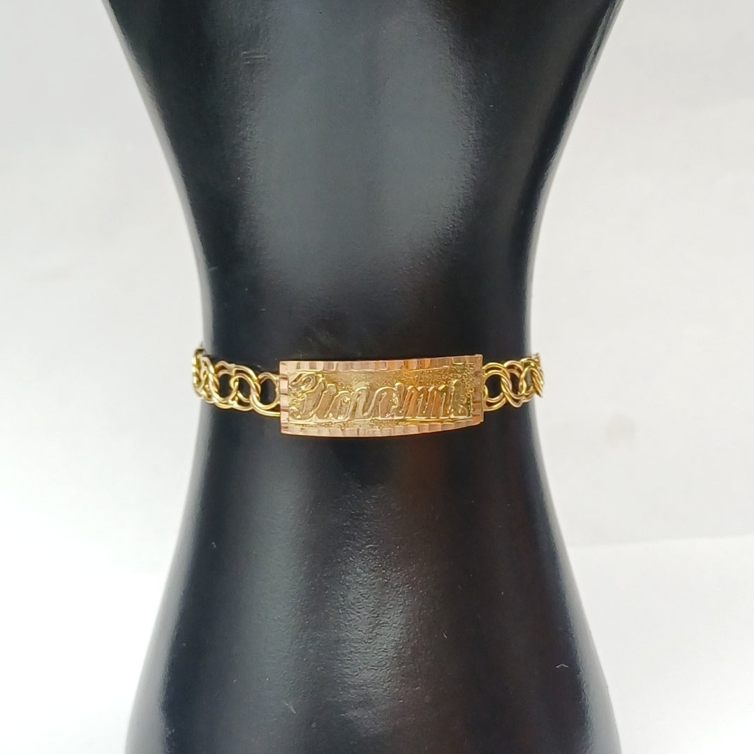 ESCLAVA ORO 10 K 5.2 GRMS (SEMINUEVO)