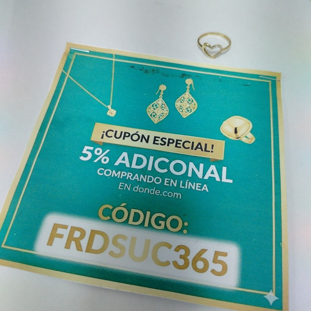 ANILLOS DAMA ORO 14K 1.4 (NUEVO)