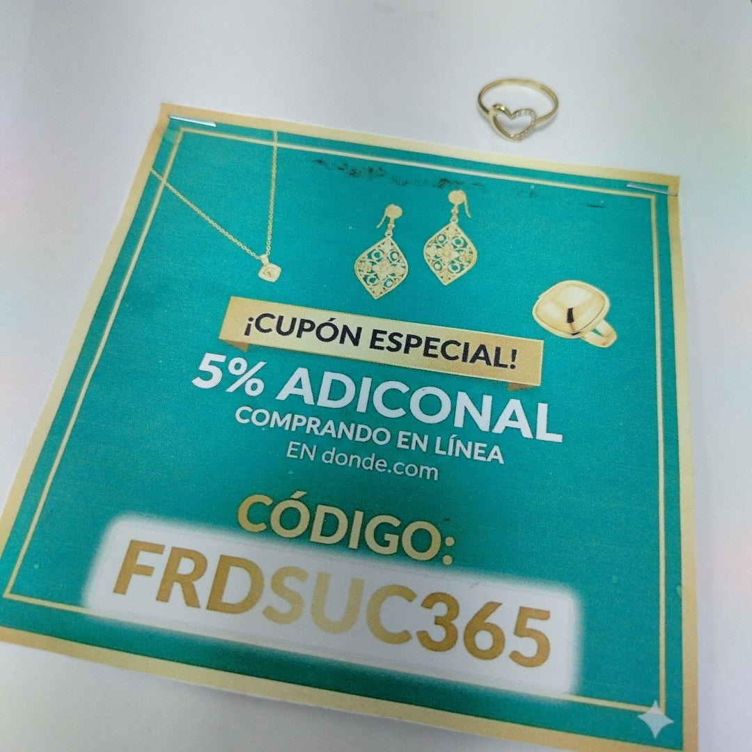 ANILLOS DAMA ORO 14K 1.4 (NUEVO)