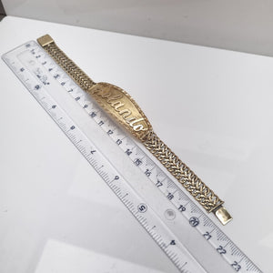 ESCLAVA ORO 14 K 20.6 GRMS (SEMINUEVO)