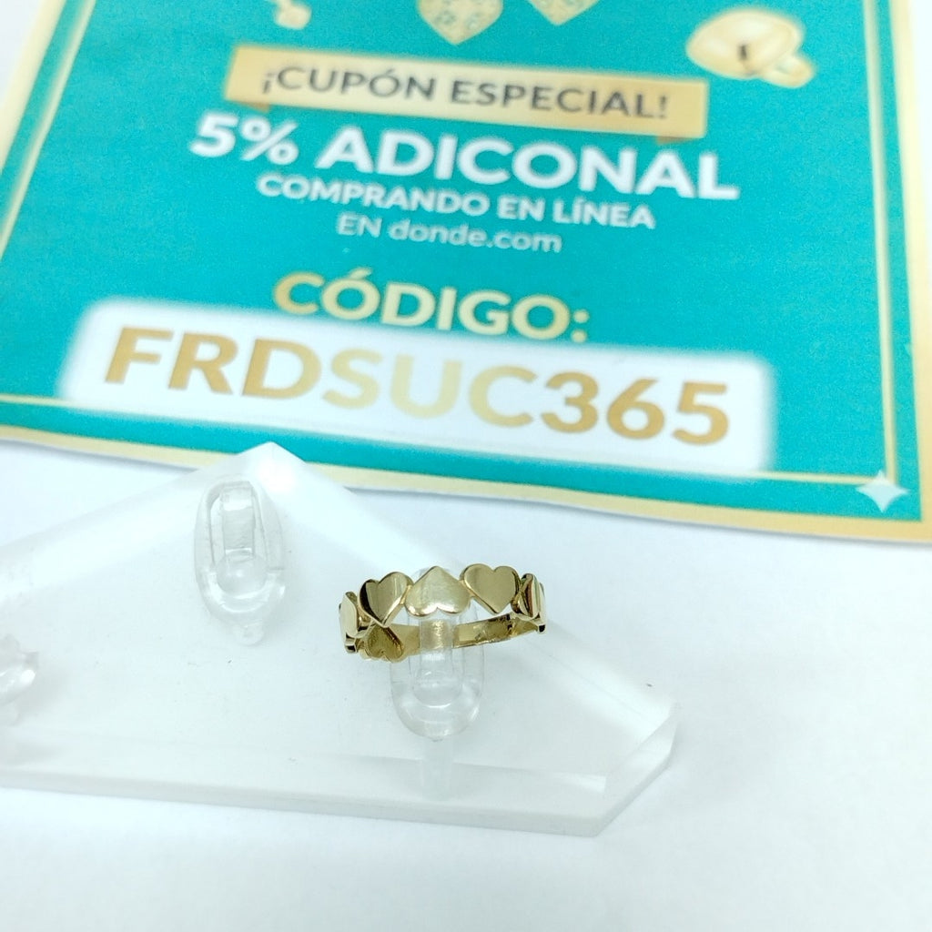 ANILLOS DAMA ORO 14K 2 (NUEVO)