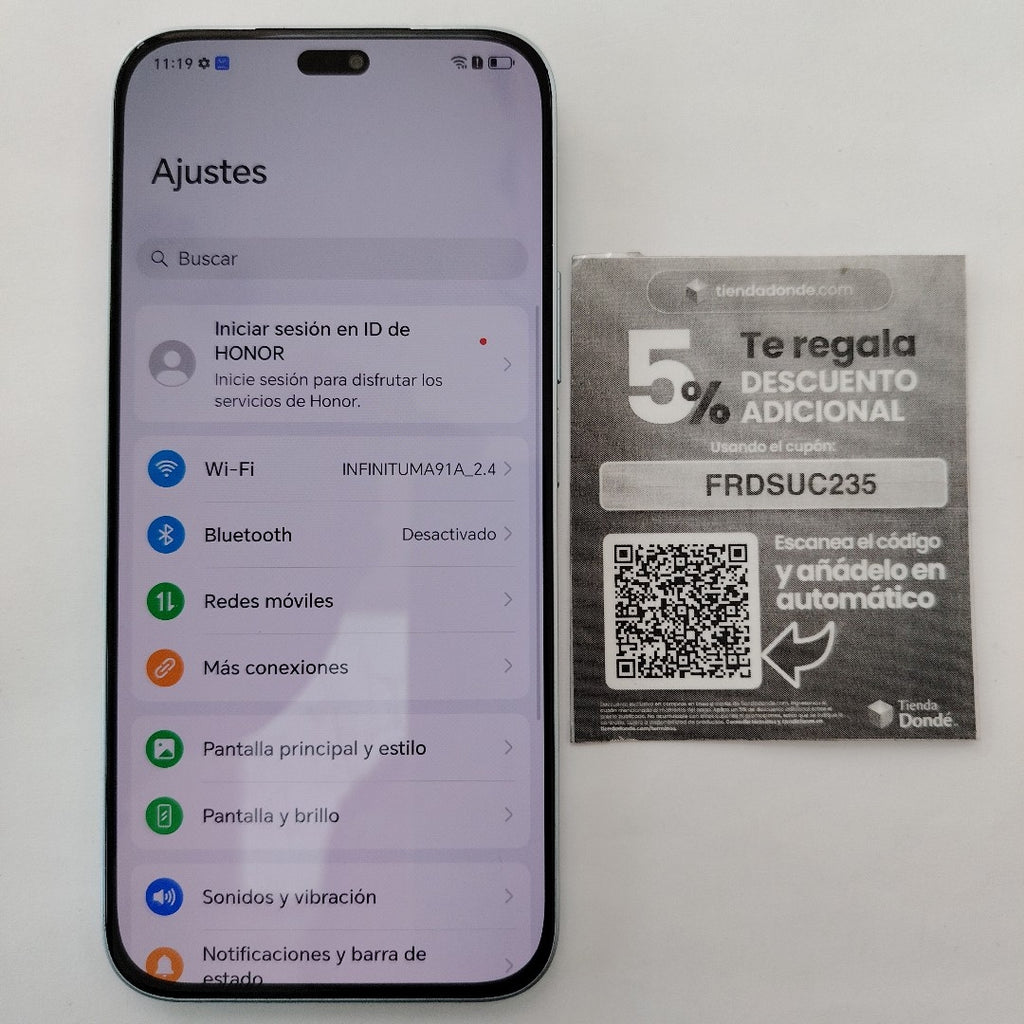 CELULAR HONOR X8B LLY-LX3 (2023) 256 GB 8 GB RAM (SEMINUEVO)