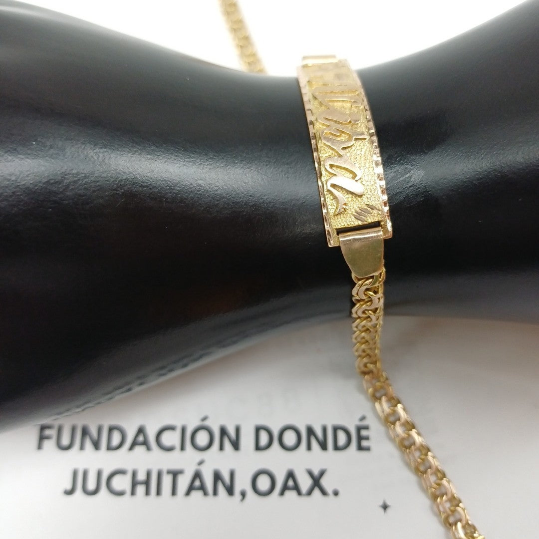 ESCLAVA ORO 10 K 10.2 GRMS (SEMINUEVO)