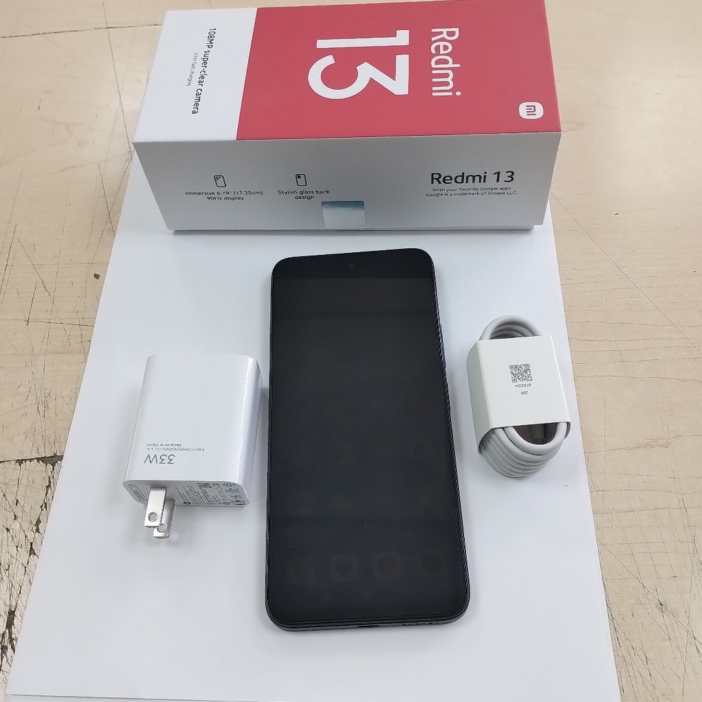 CELULAR XIAOMI REDMI 13 24049RN28L (2024) 256 GB 8 GB RAM (SEMINUEVO)