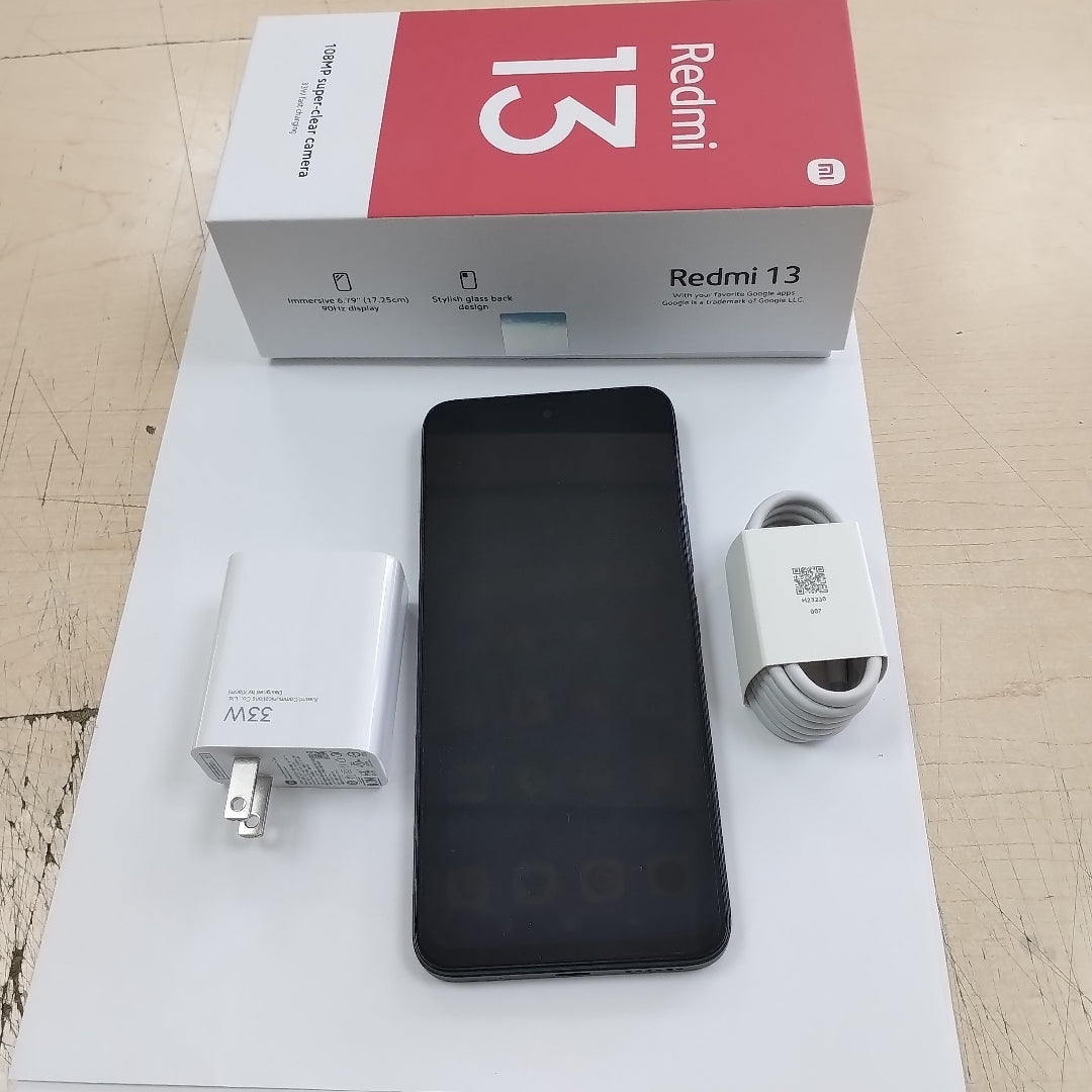 CELULAR XIAOMI REDMI 13 24049RN28L (2024) 256 GB 8 GB RAM (SEMINUEVO)