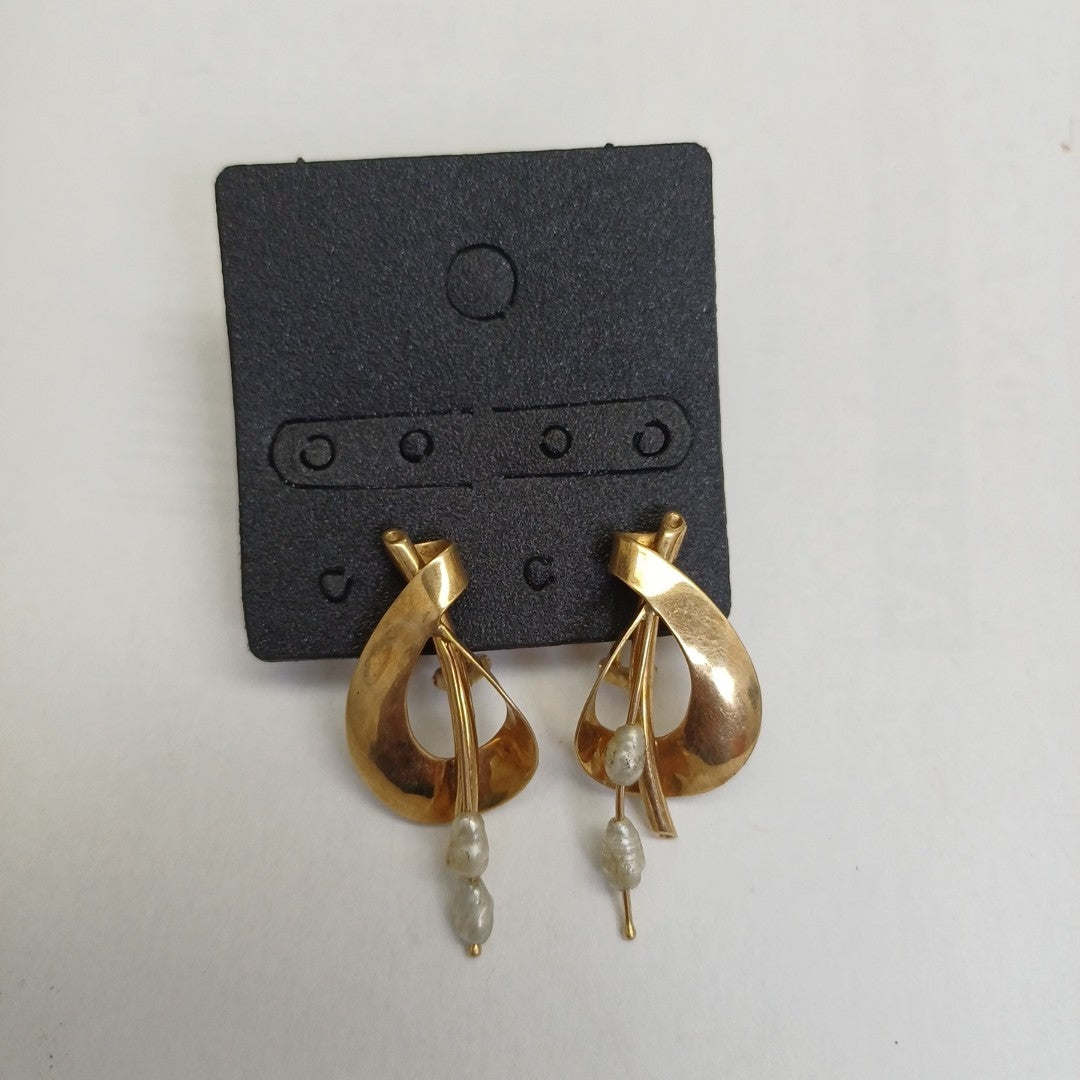 ARETES PAR ORO 14 K 5.7 GRMS (SEMINUEVO)