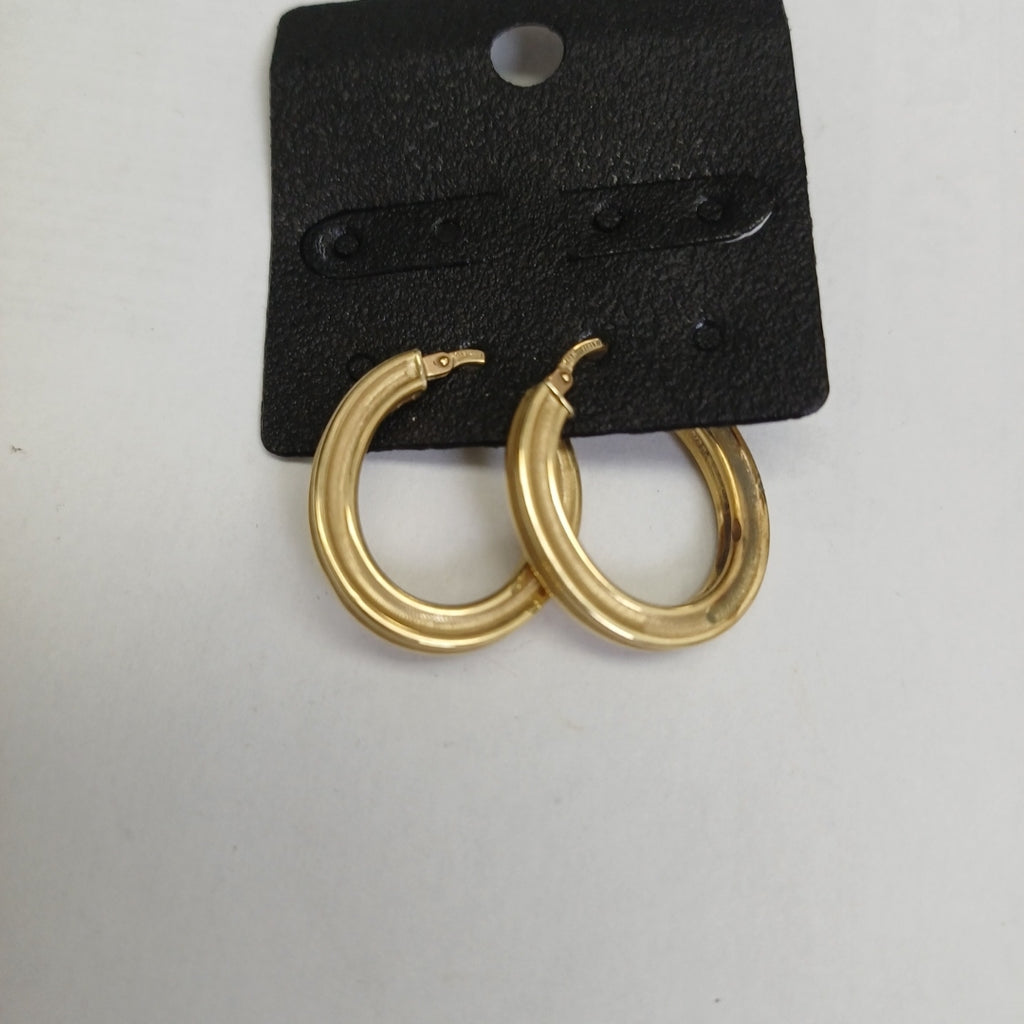 ARRACADAS PAR ORO 14 K 1.9 GRMS (SEMINUEVO)