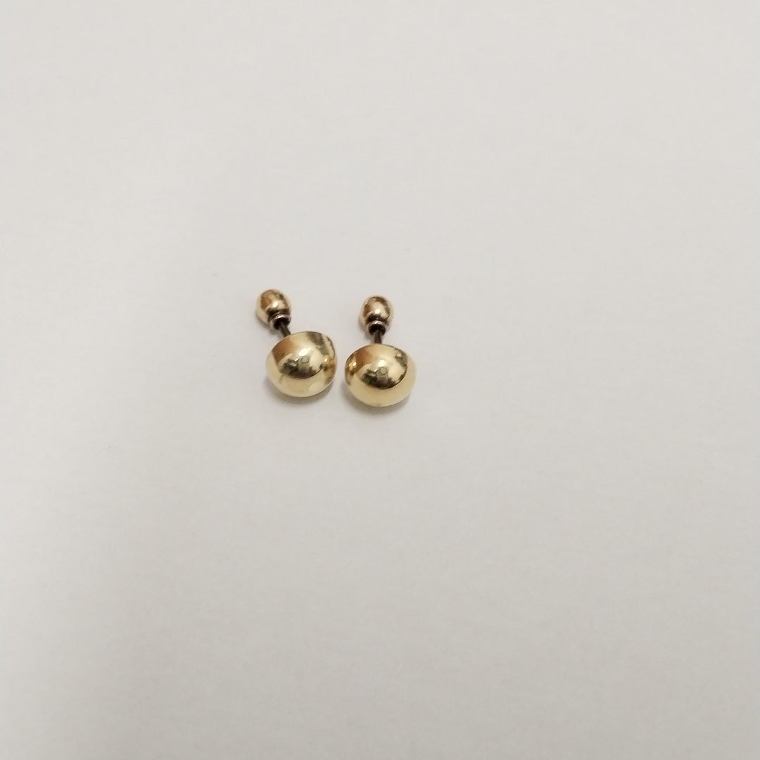 ARETES PAR ORO 14 K 0.5 GRMS (SEMINUEVO)