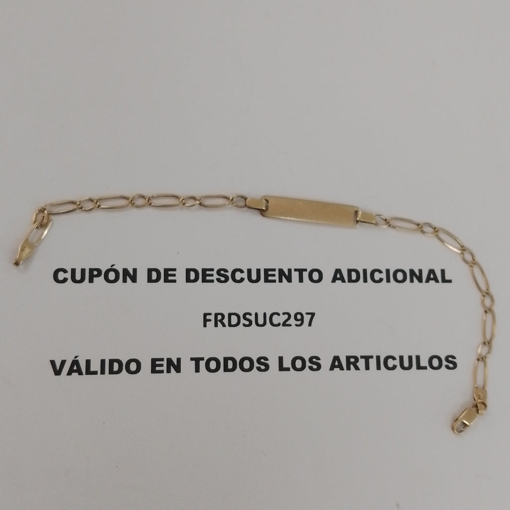 ESCLAVA ORO 10 K 2.8 GRMS (SEMINUEVO)