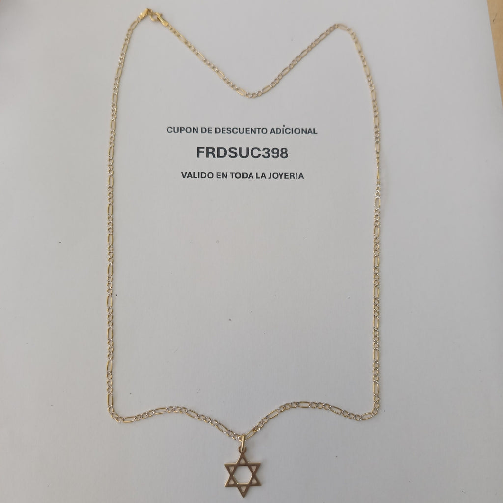 CADENA, DIJE ORO 14 K 4.1 GRMS (SEMINUEVO)