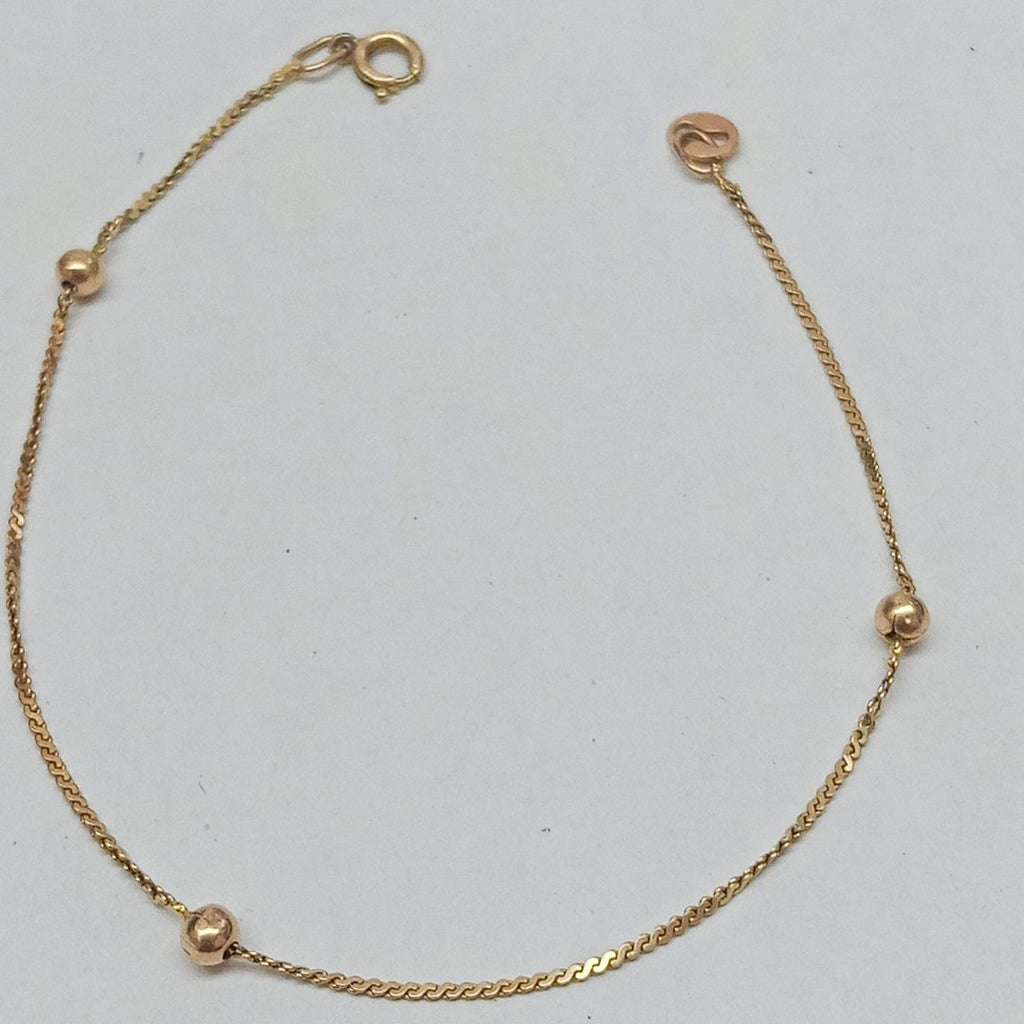 PULSERA ORO 14 K 1.2 GRMS (SEMINUEVO)