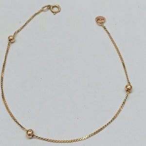 PULSERA ORO 14 K 1.2 GRMS (SEMINUEVO)