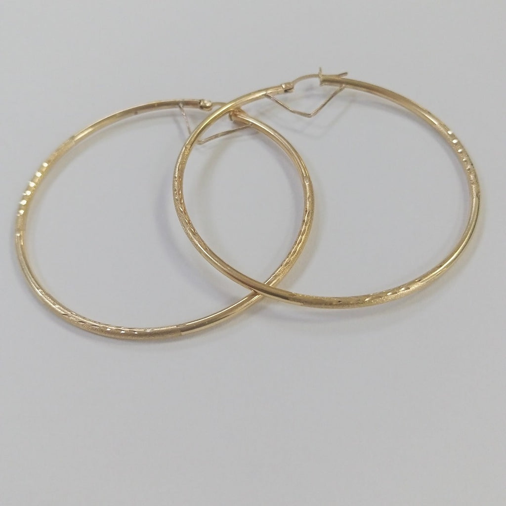 ARRACADAS PAR ORO 14 K 5,10 GRMS (SEMINUEVO)