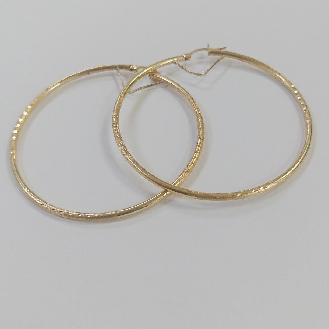 ARRACADAS PAR ORO 14 K 5,10 GRMS (SEMINUEVO)