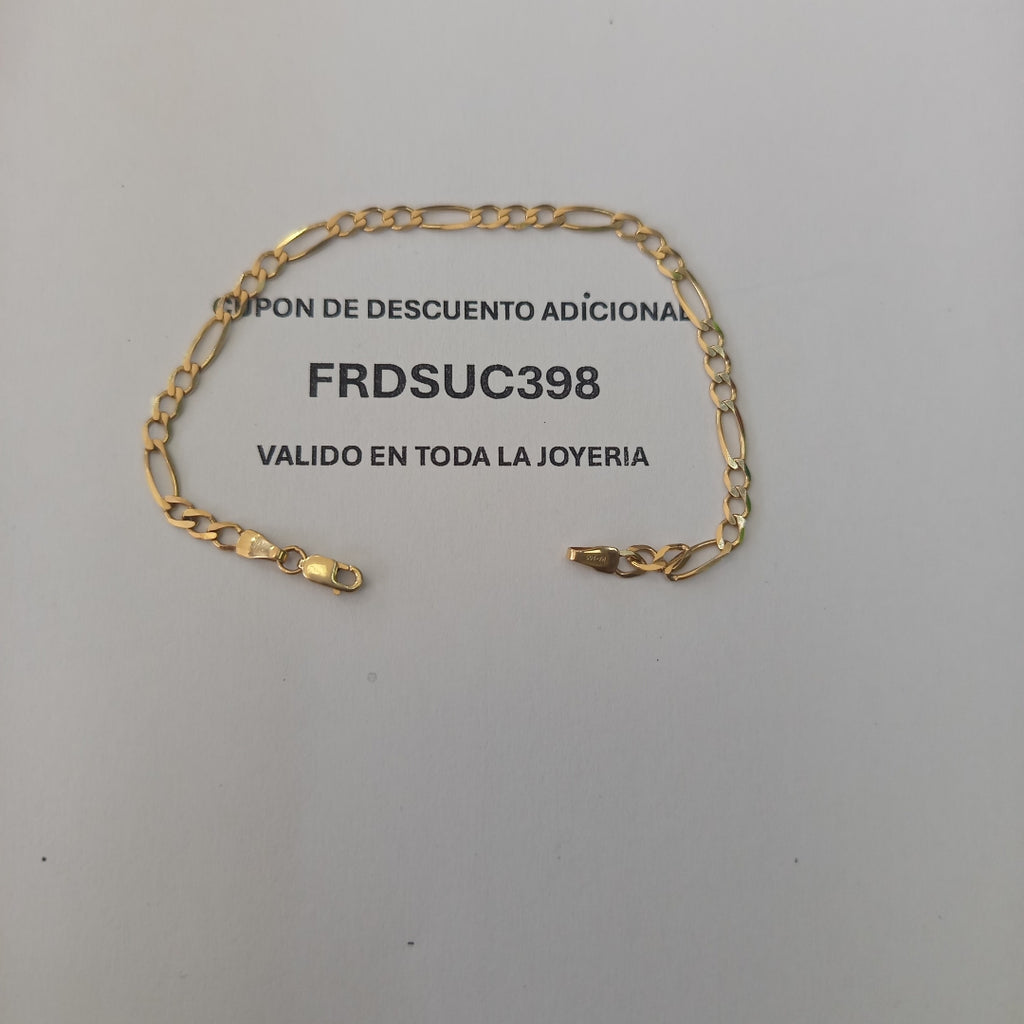 PULSERA ORO 14 K 2.7 GRMS (SEMINUEVO)