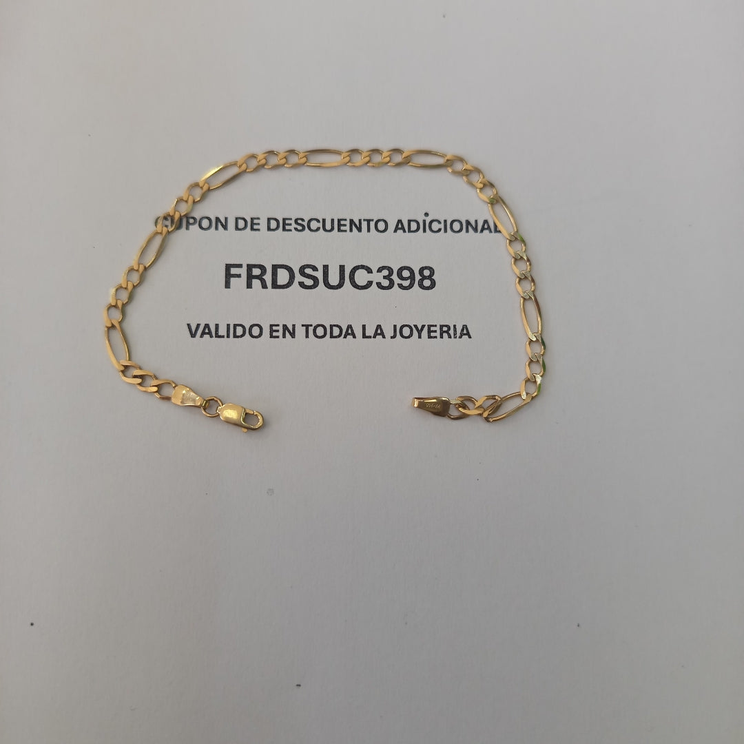 PULSERA ORO 14 K 2.7 GRMS (SEMINUEVO)