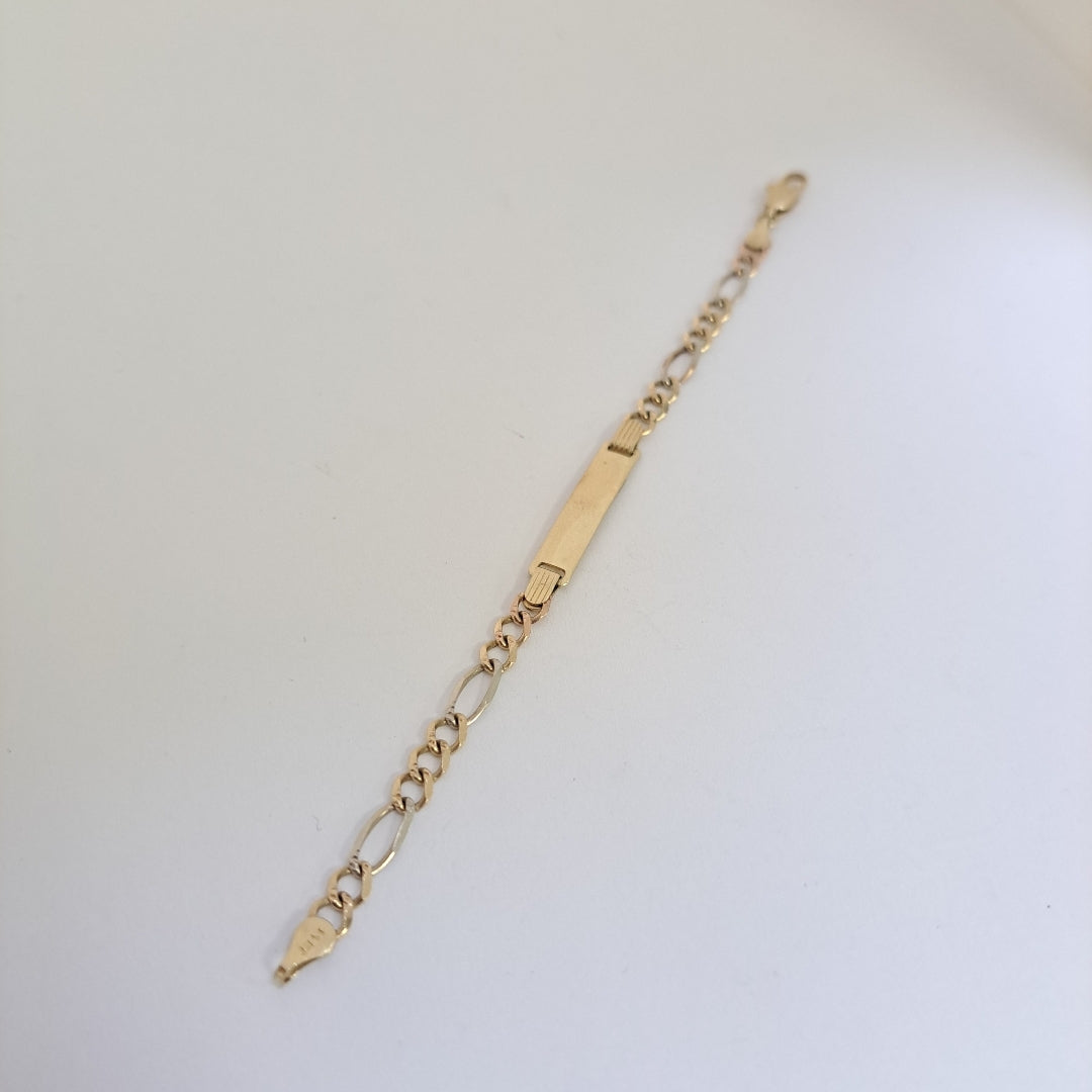 ESCLAVA ORO 14 K 3.8 GRMS (SEMINUEVO)