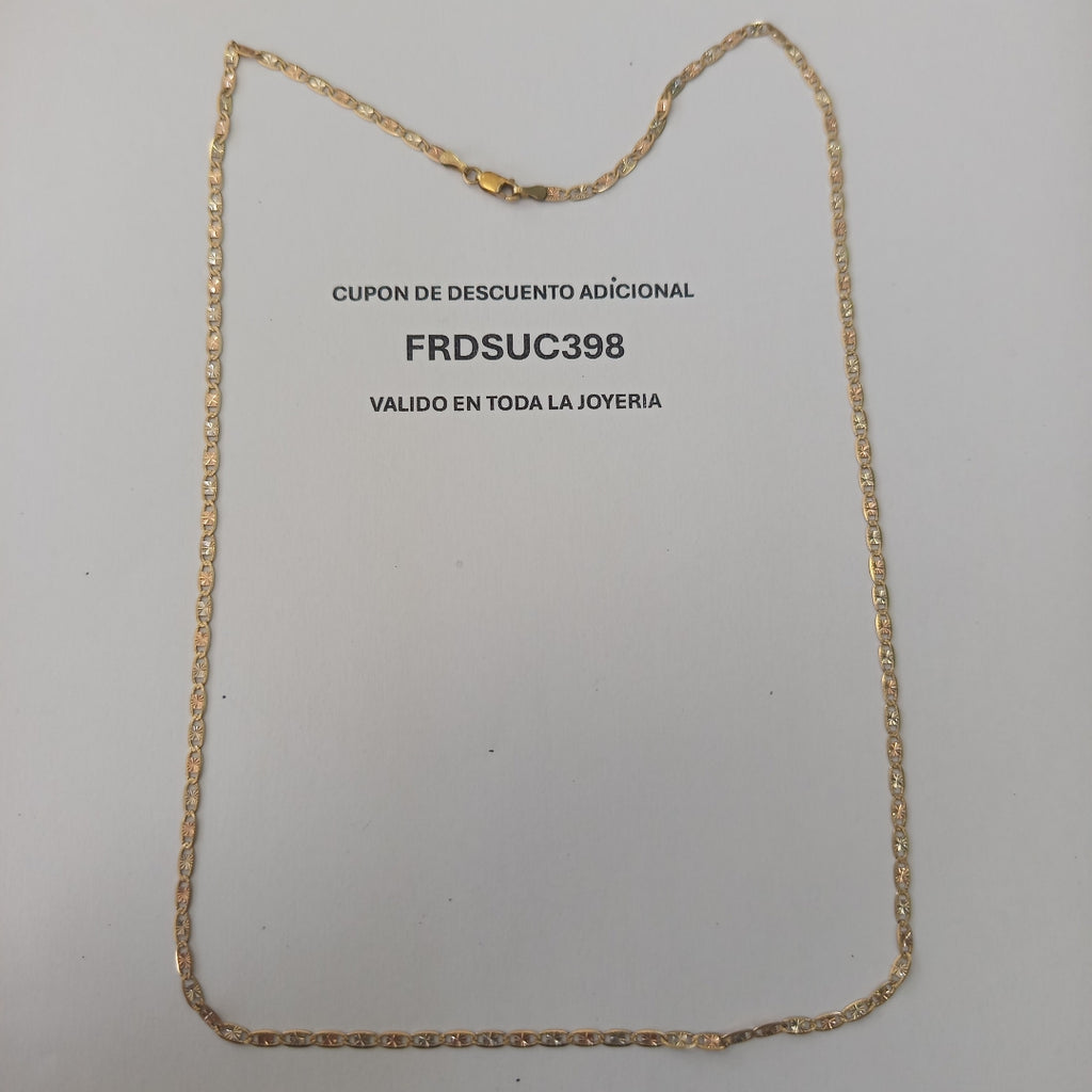 CADENA ORO 10 K 4.9 GRMS (SEMINUEVO)