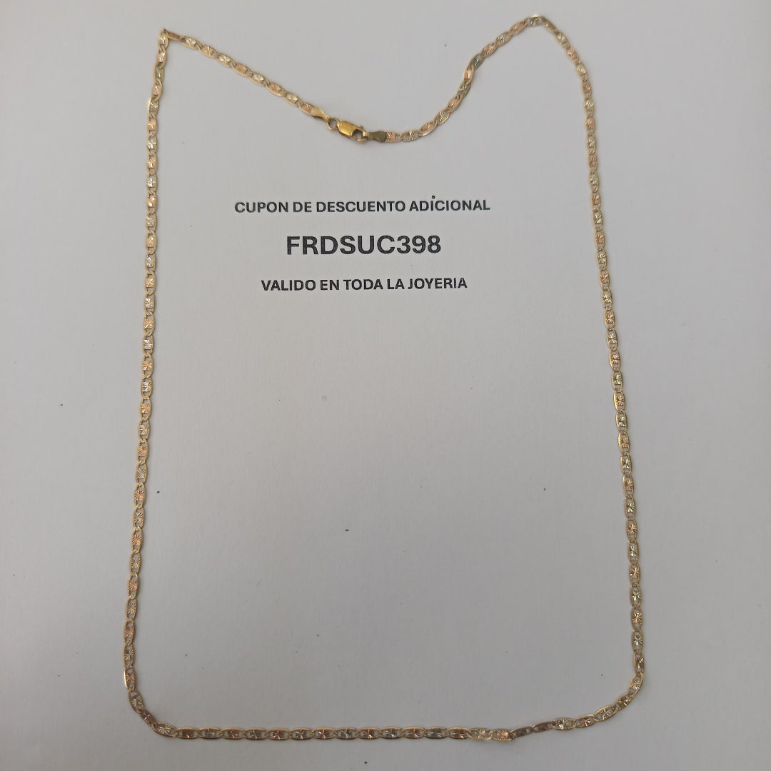 CADENA ORO 10 K 4.9 GRMS (SEMINUEVO)