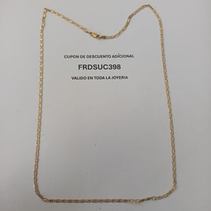 CADENA ORO 10 K 4.9 GRMS (SEMINUEVO)