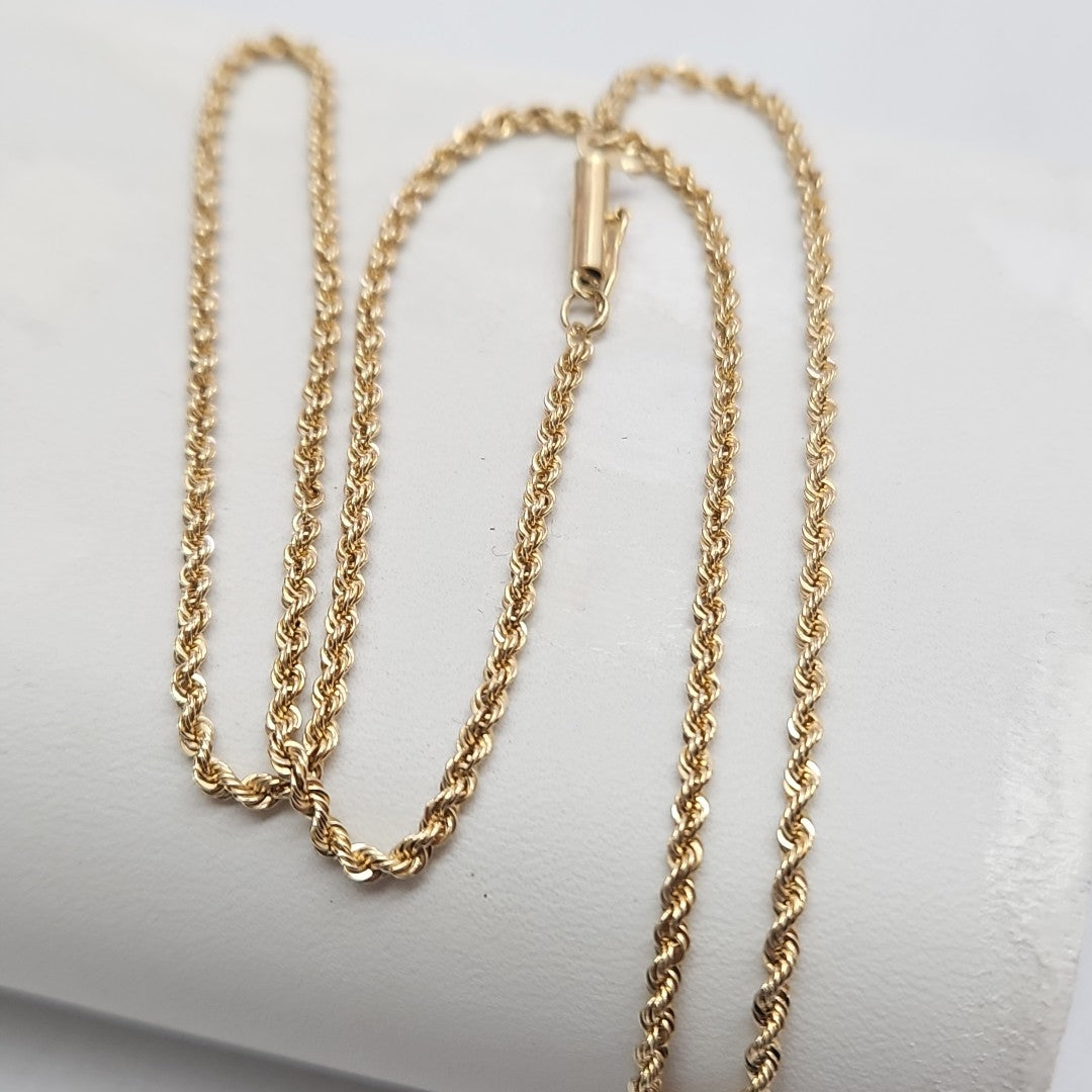 CADENA ORO 14 K 5,10 GRMS (SEMINUEVO)