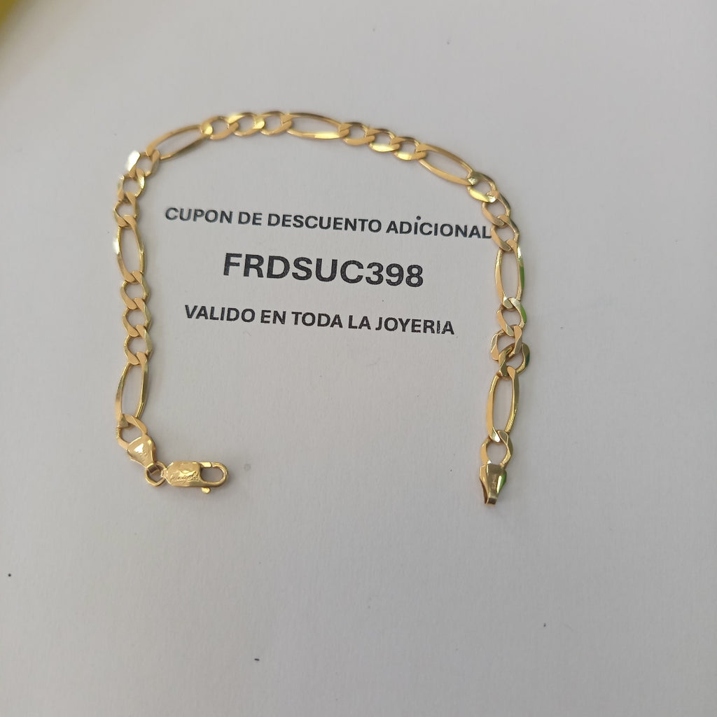 PULSERA ORO 14 K 6.4 GRMS (SEMINUEVO)
