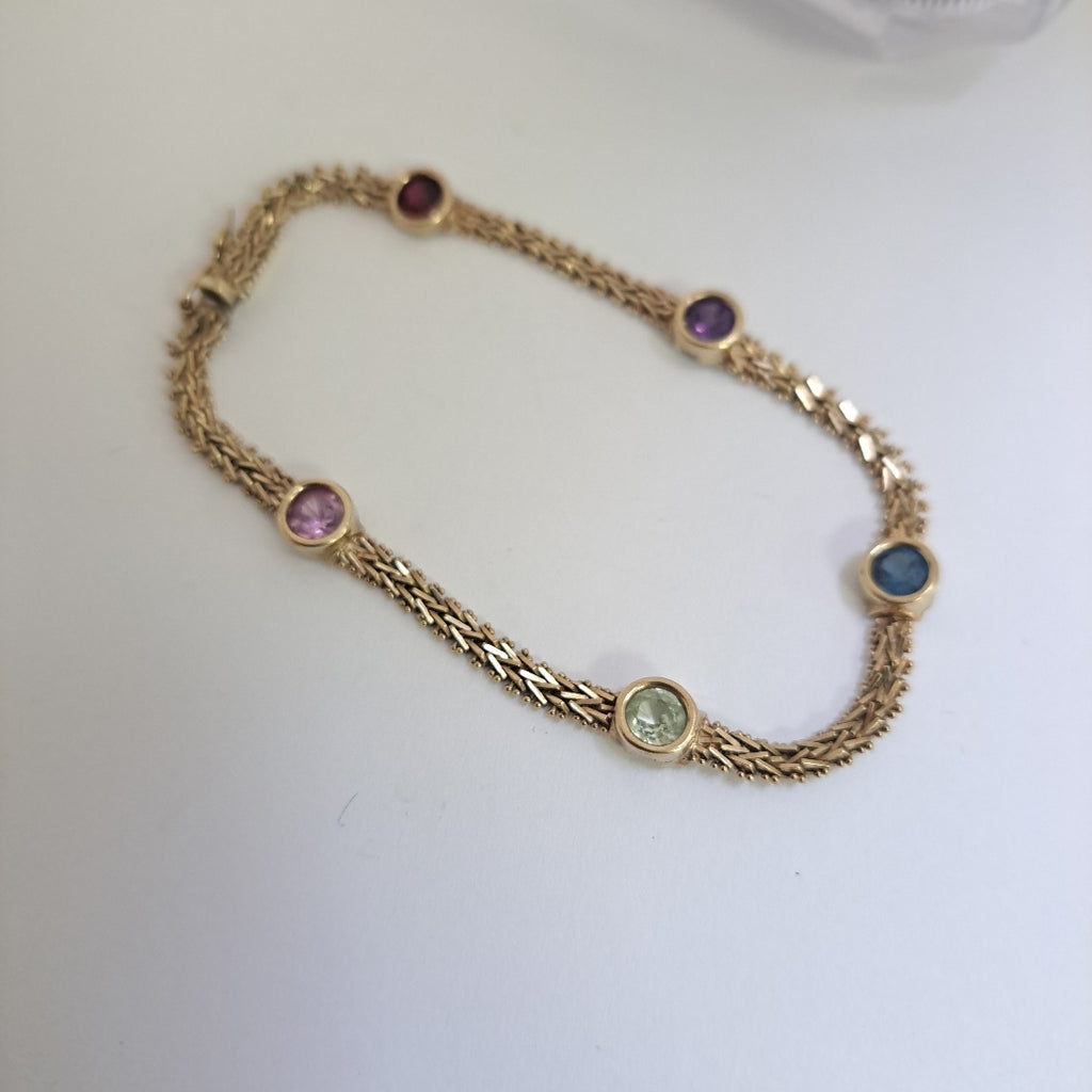 PULSERA ORO 8 K 9.1 GRMS (SEMINUEVO)
