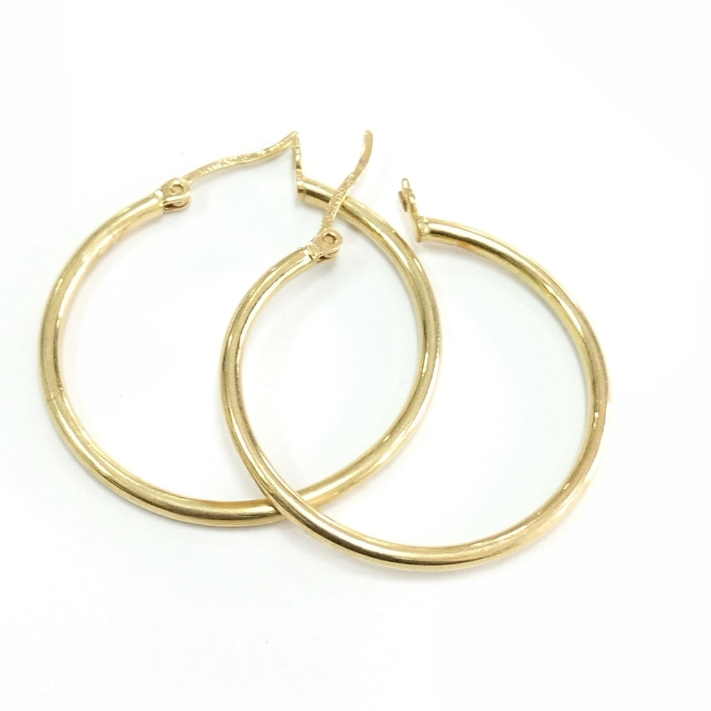 ARRACADAS PAR ORO 14 K 2.4 GRMS (SEMINUEVO)