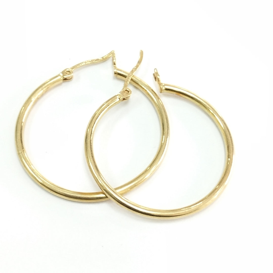ARRACADAS PAR ORO 14 K 2.4 GRMS (SEMINUEVO)