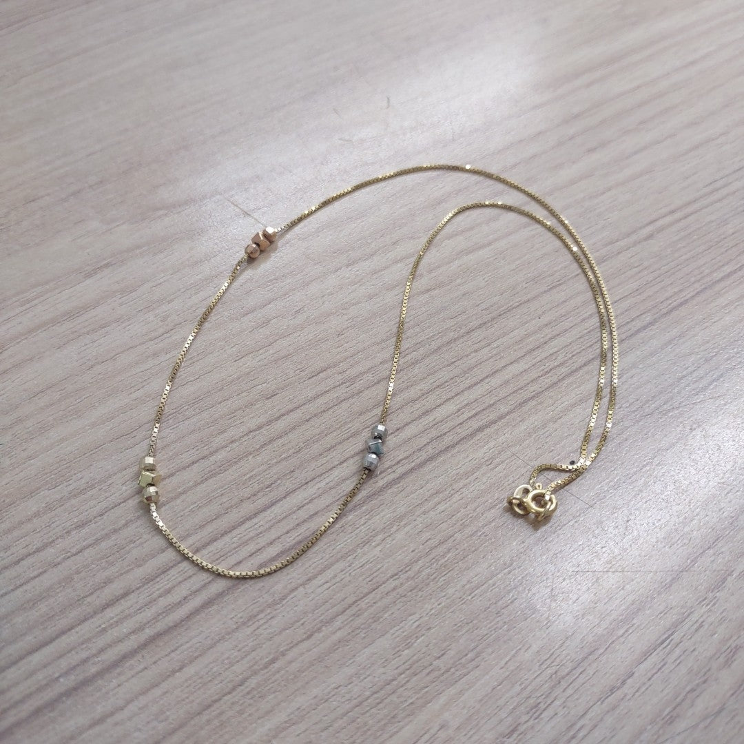 GARGANTILLA ORO 14 K 2.8 GRMS (SEMINUEVO)
