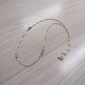 GARGANTILLA ORO 14 K 2.8 GRMS (SEMINUEVO)
